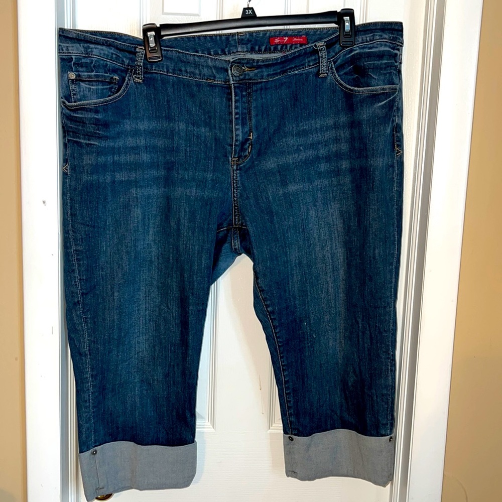 Seven 7 Capris Jeans Size 24